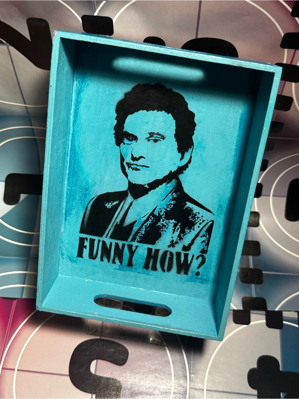 ⚡️JOE PESCI Rocker Box 7x5x2” graffiti Lucky Box for trinkets, 💵 OR ransom notes